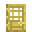 Puerta de bambú — bloque de Minecraft